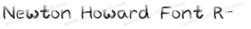 Newton Howard Font R字体转换